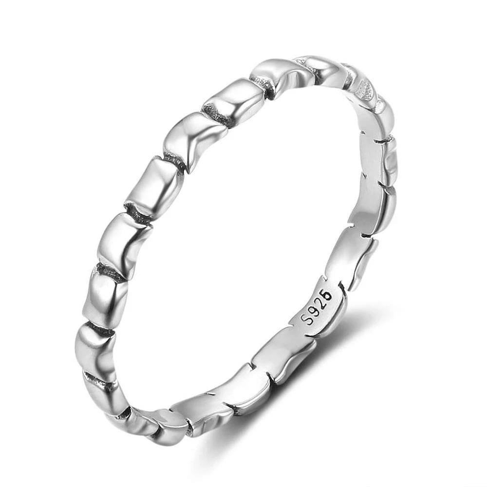 925 Sterling Silver Party Rings 2mm Width Fashion Jewelry Gift for Women-Customized Jewel