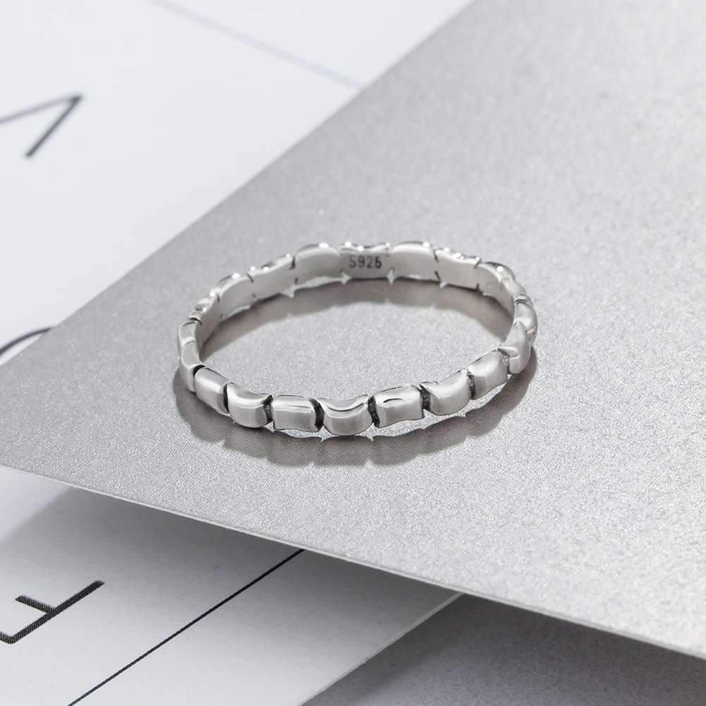 925 Sterling Silver Party Rings 2mm Width Fashion Jewelry Gift for Women-Customized Jewel