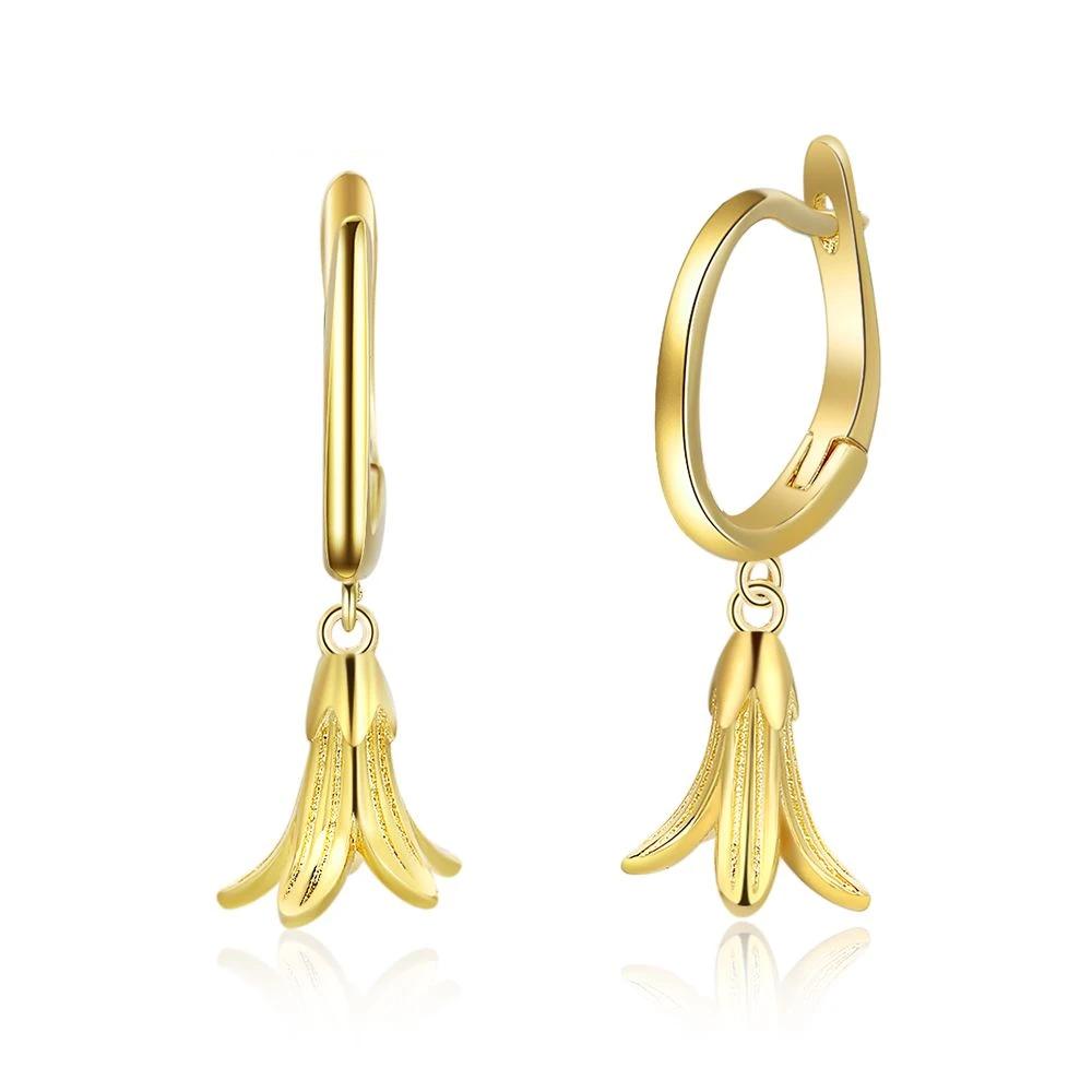 Cute Gold Plated Banana Shape Drop Earring, Party Jewelry Earrings for Women, Best Gift for Her-Customized Jewel