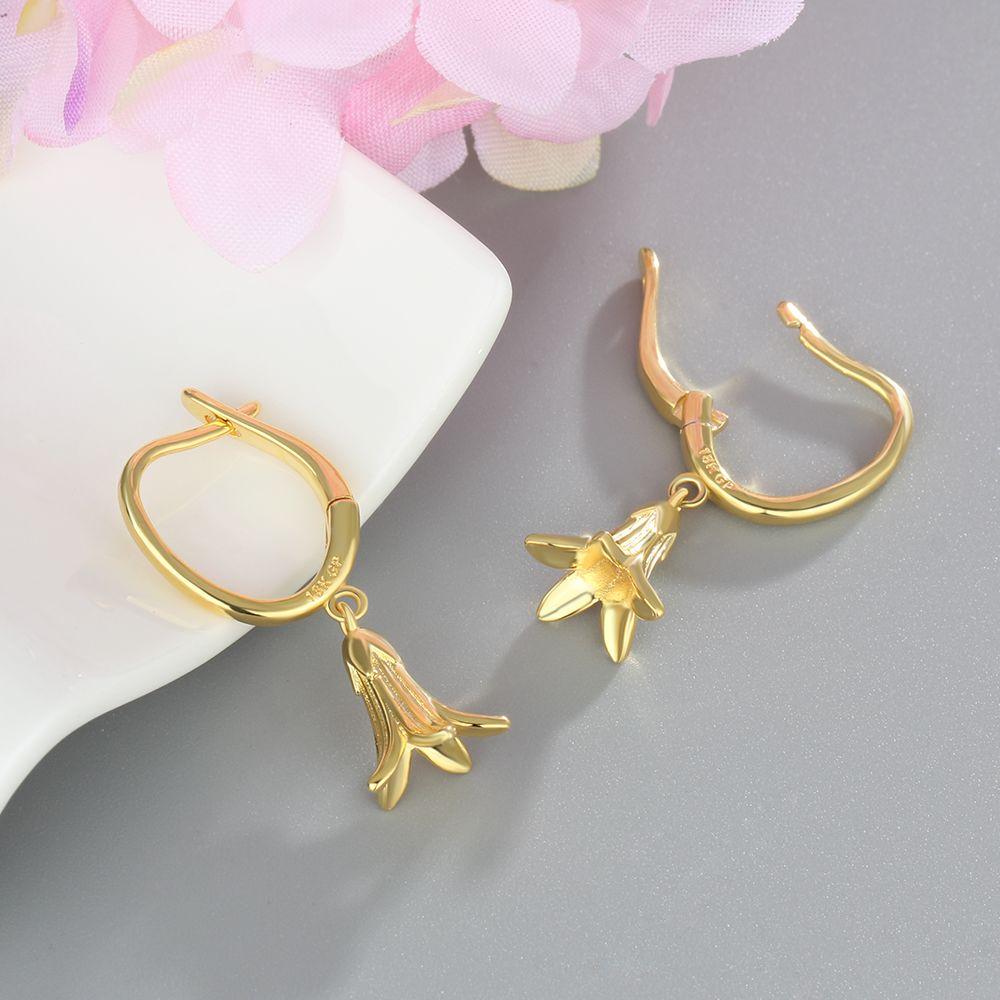 Cute Gold Plated Banana Shape Drop Earring, Party Jewelry Earrings for Women, Best Gift for Her-Customized Jewel