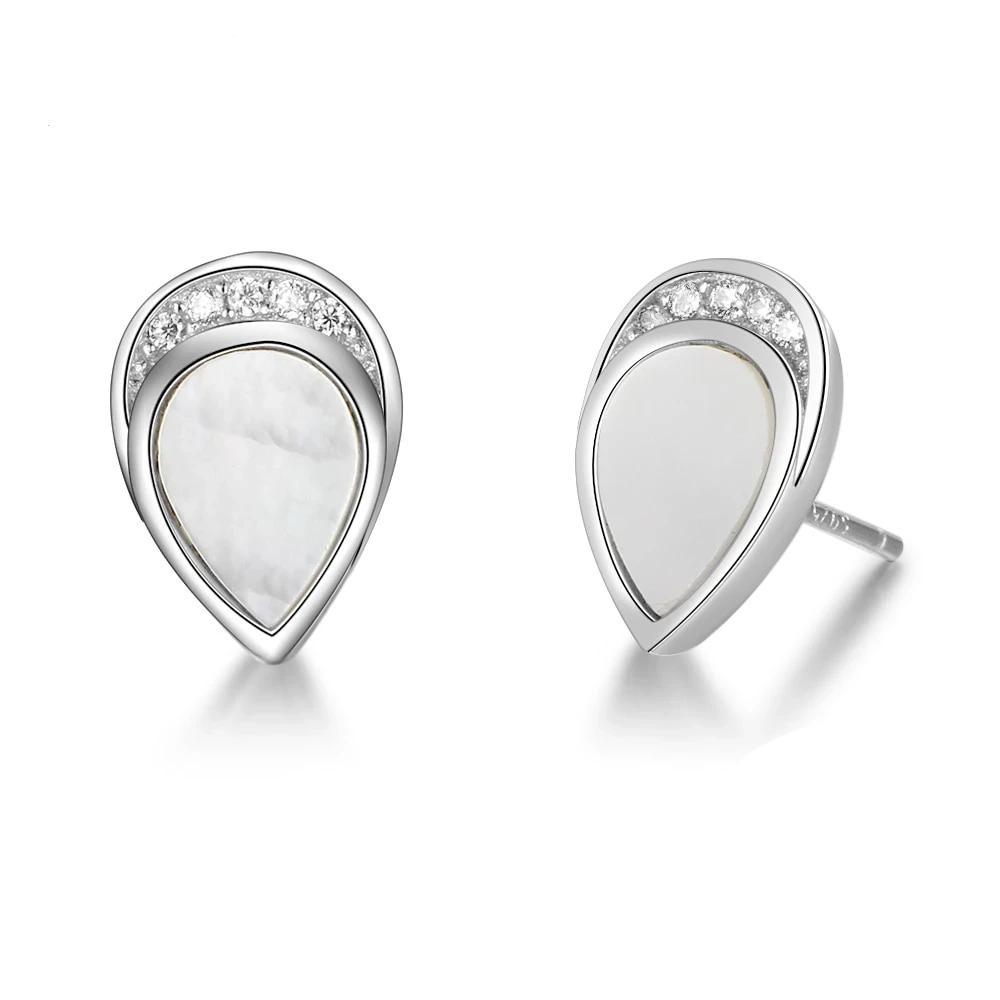 Drop in the Ocean - Sterling Silver Earrings-Customized Jewel