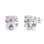 Fashion Jewelry 925 Silver Stud Earrings For Women Cubic Zirconia Colorful Stud Earrings Gift-Customized Jewel