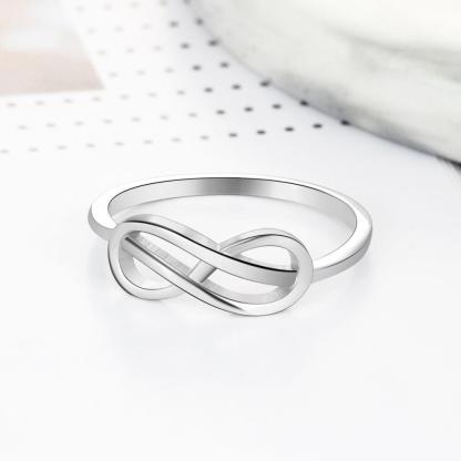 Solid 925 Sterling Silver Ring For Woman Trendy Ring-Customized Jewel