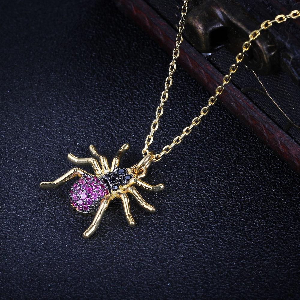 Imitation Necklace for Women, Spider Choker Pendant, Trendy Insect Jewelry-Customized Jewel