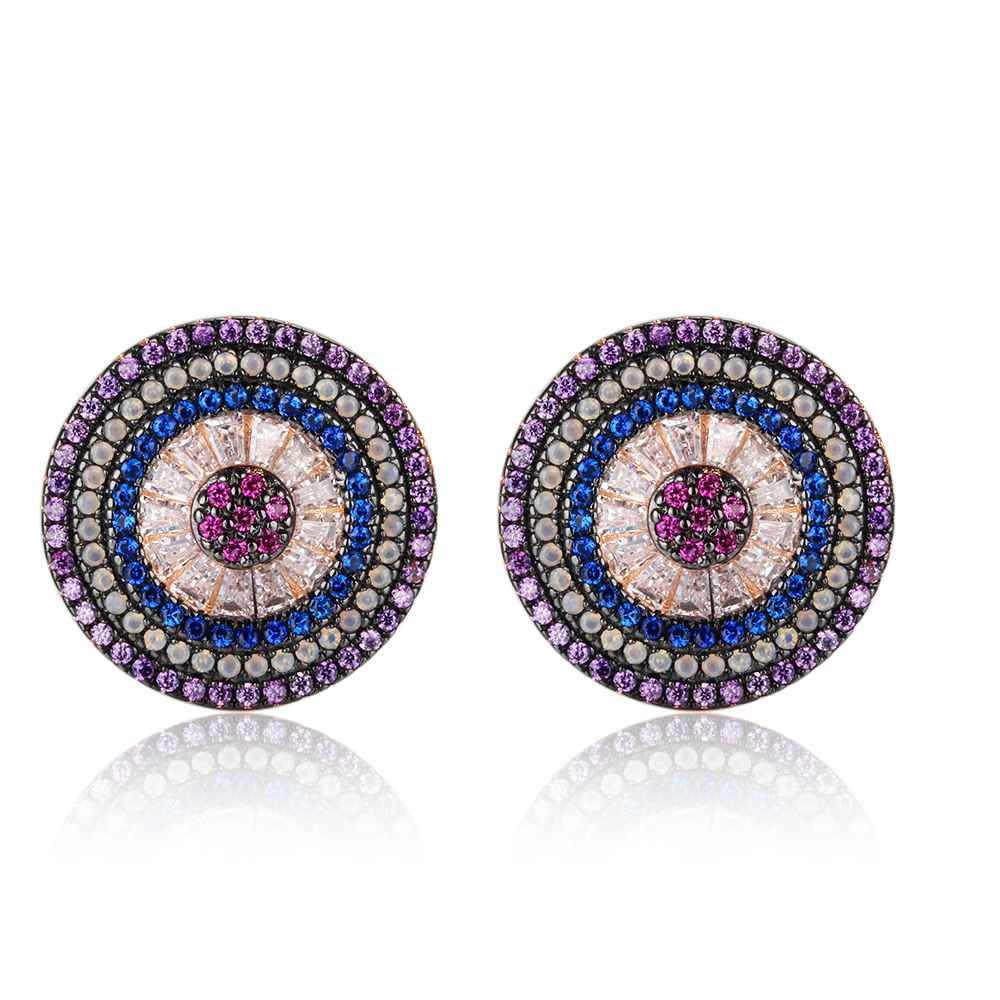 925 Chakra Stud Earrings-Customized Jewel