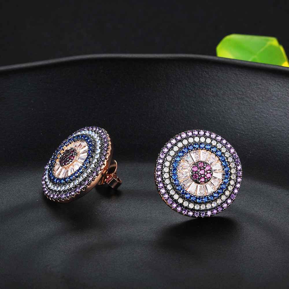 925 Chakra Stud Earrings-Customized Jewel