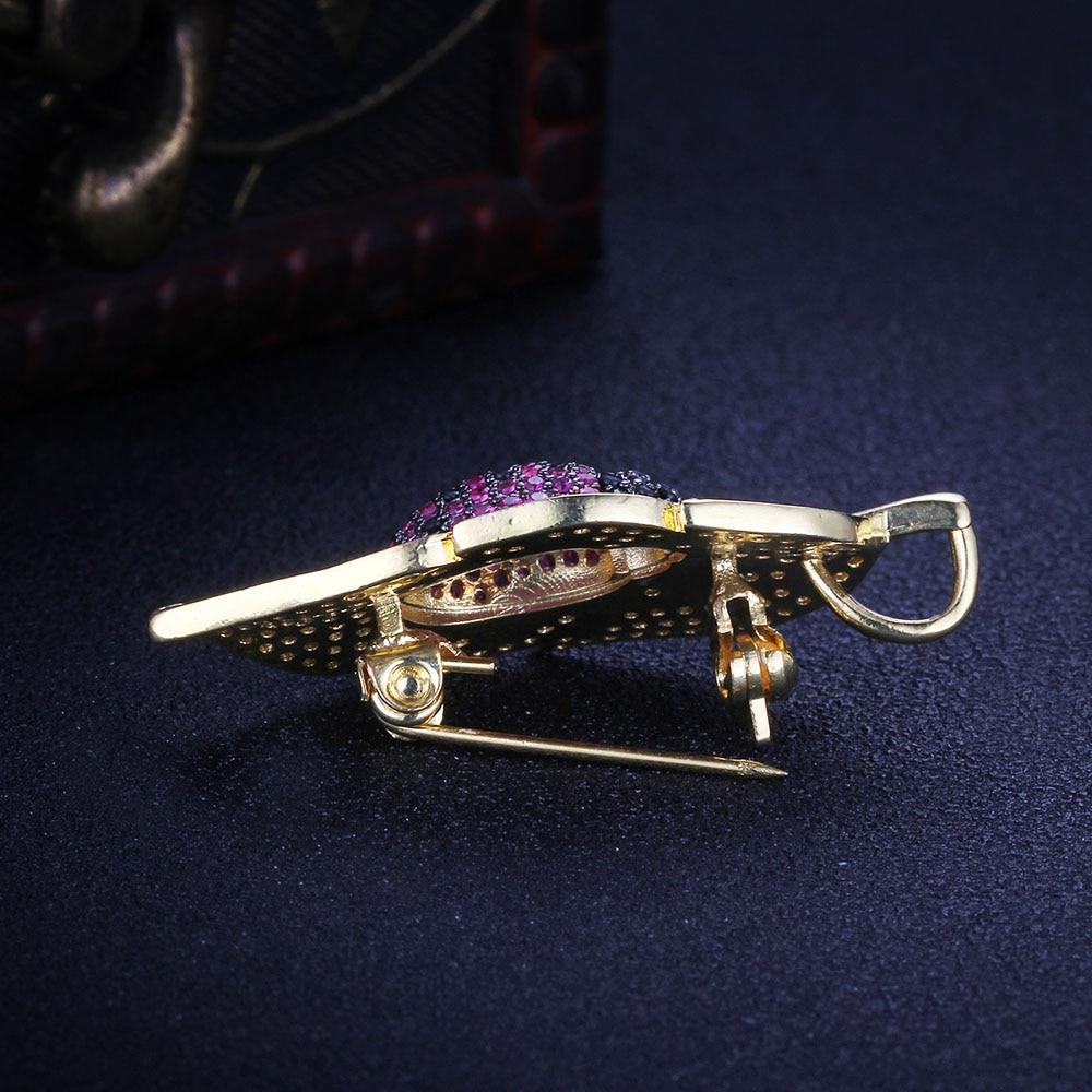 Lovely Ladybug On the Leaves Pendants Necklace Insects for Women Jewelry Fashion Dress Coat Accessory-Customized Jewel