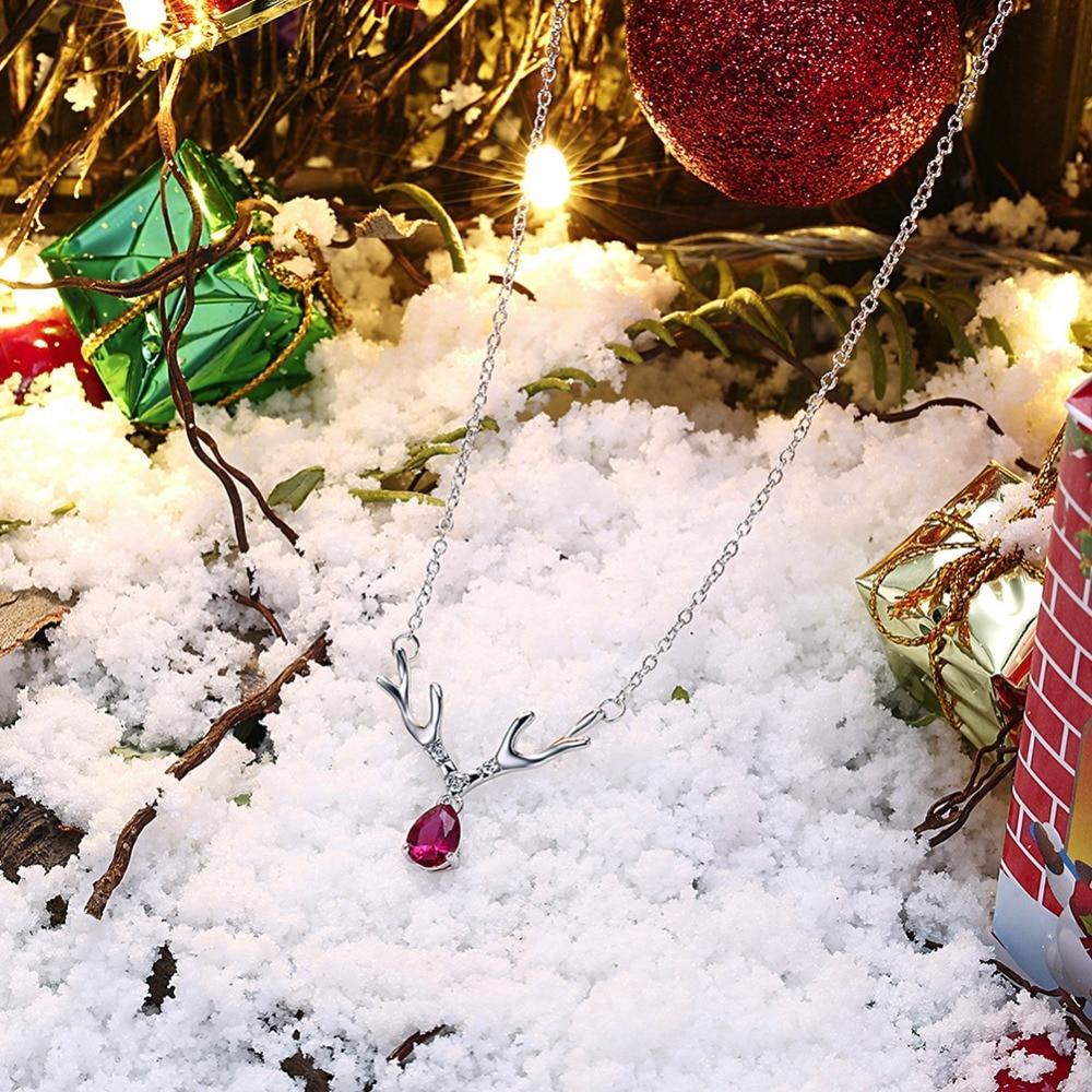 Red Zircon Link Chain, Trendy Women’s Jewelry, Fashion Gold Necklace for Girls-Customized Jewel