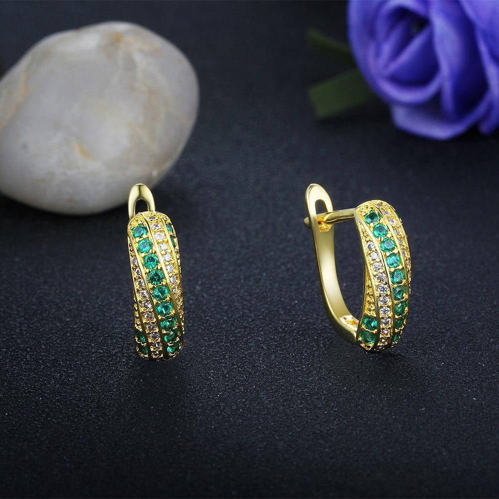 Party Accessorise Fashion Hoop Earrings Circle Elegant Simple Pierced Golden Color Classic Jewelry For Women-Customized Jewel