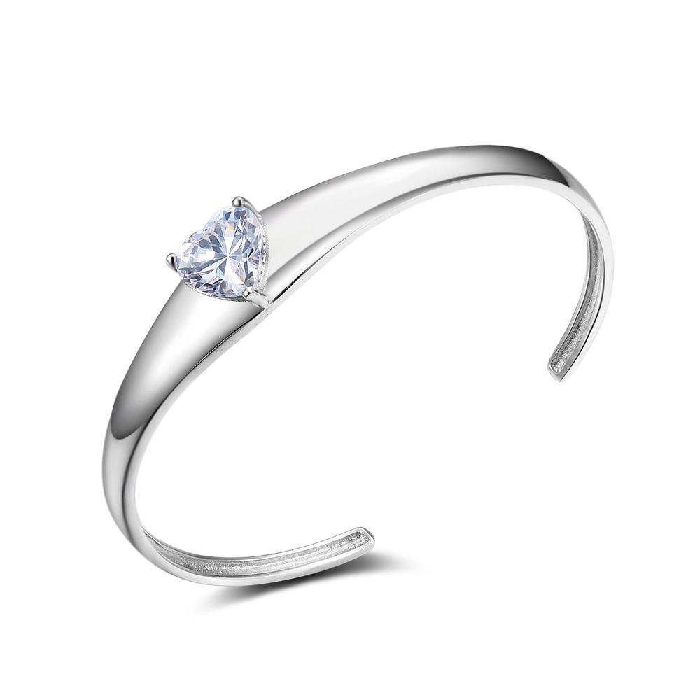 Promise Love Personalized Bangle Engrave Name Custom Birthstone Bracelets & Bangles For Women Fashion Jewelry-Customized Jewel