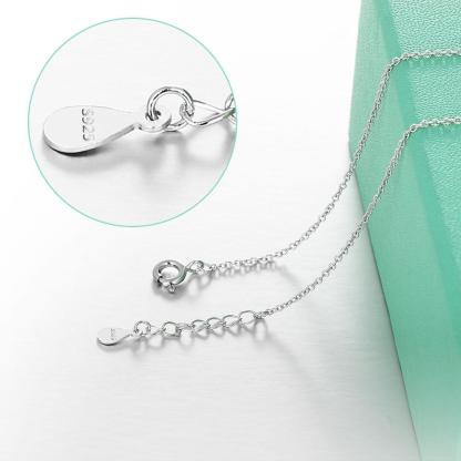 Classic 925 Sterling Silver Necklaces & Pendants Party Jewelry Elegant Women Necklace Gifts For Her-Customized Jewel