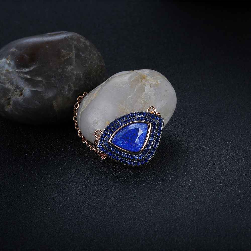 925 Sterling Silver Rose Gold Color Necklaces Cubic Zirconia Pendants For Women Lady Jewelry Trendy Choker-Customized Jewel