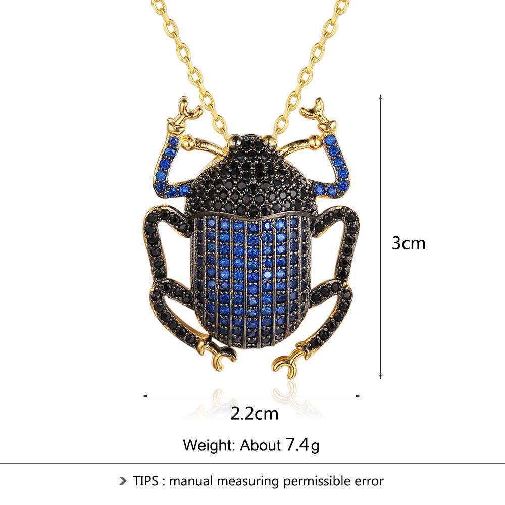 Fashion Jewelry Animal Insects Frog Pendant Necklace, Trendy Gift for Women-Customized Jewel