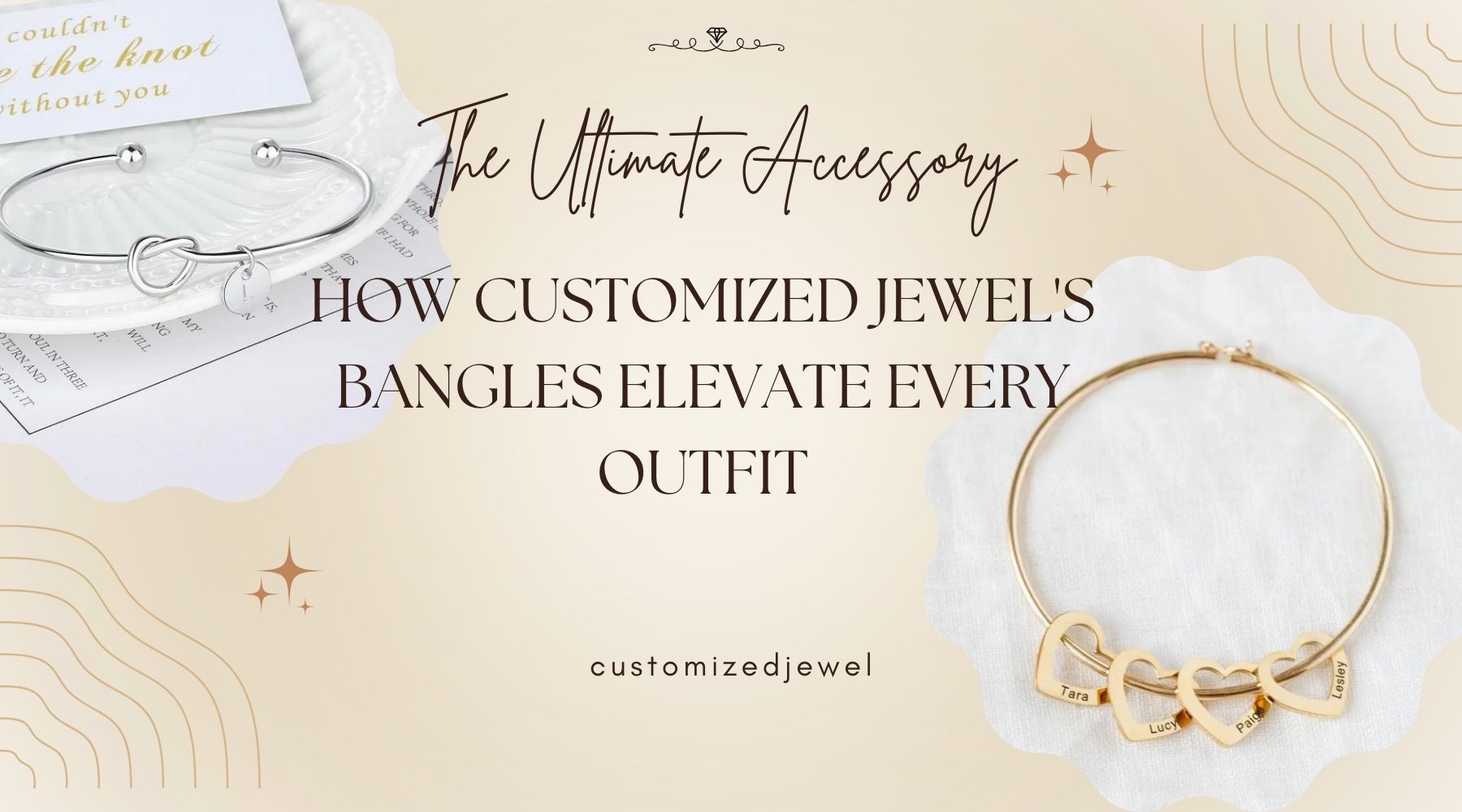 The Ultimate Accessory: How Customized Jewel's Bangles Elevate Every Outfit-Customized Jewel