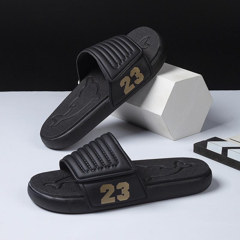 Carabiner Buckle Slide Sports Fashion Slippers For Men