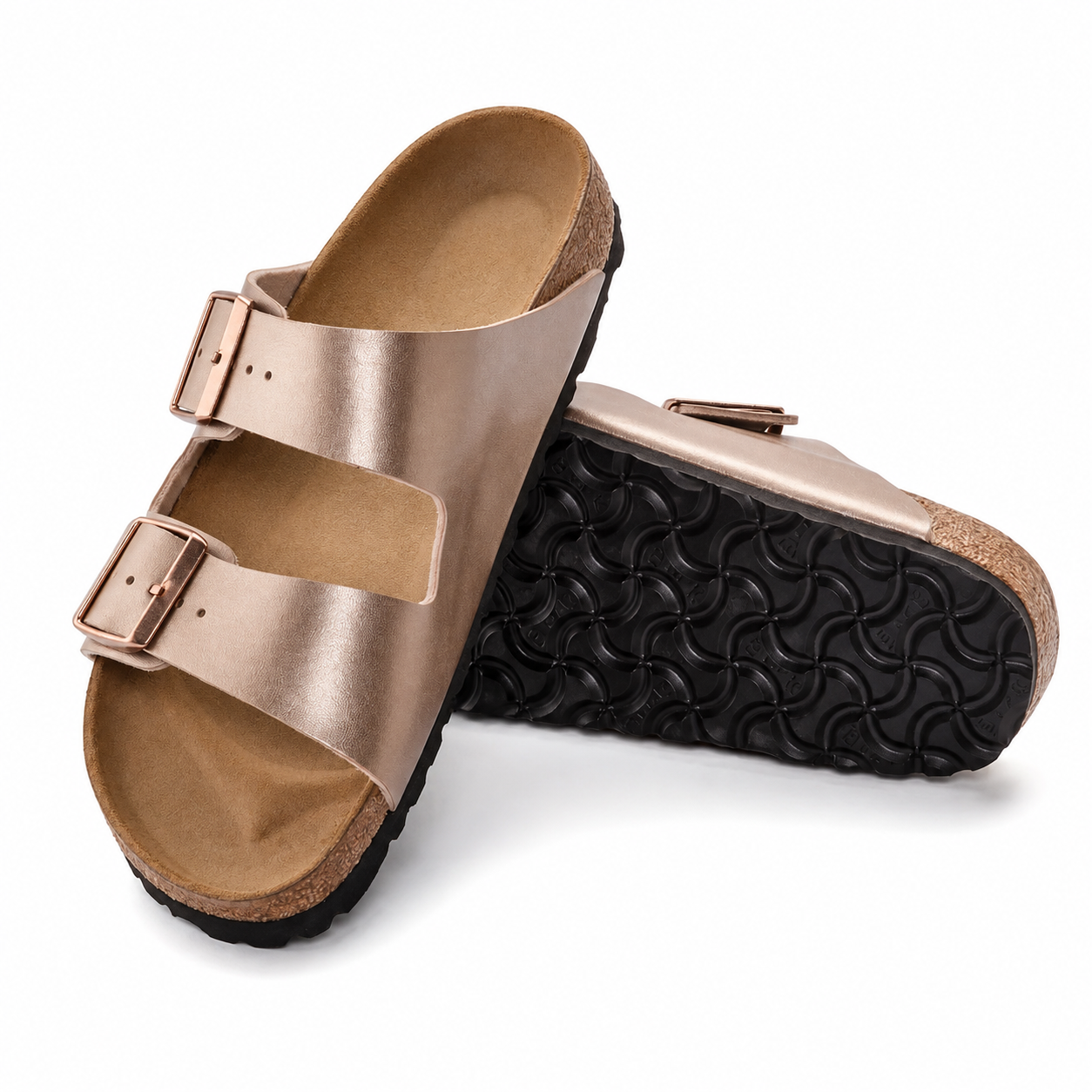 Two Strap Slide Sandals With Strap For Men