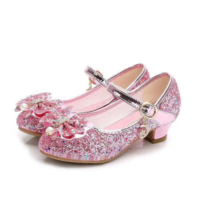 Princess Butterfly Sandals With Diamond Bowknot