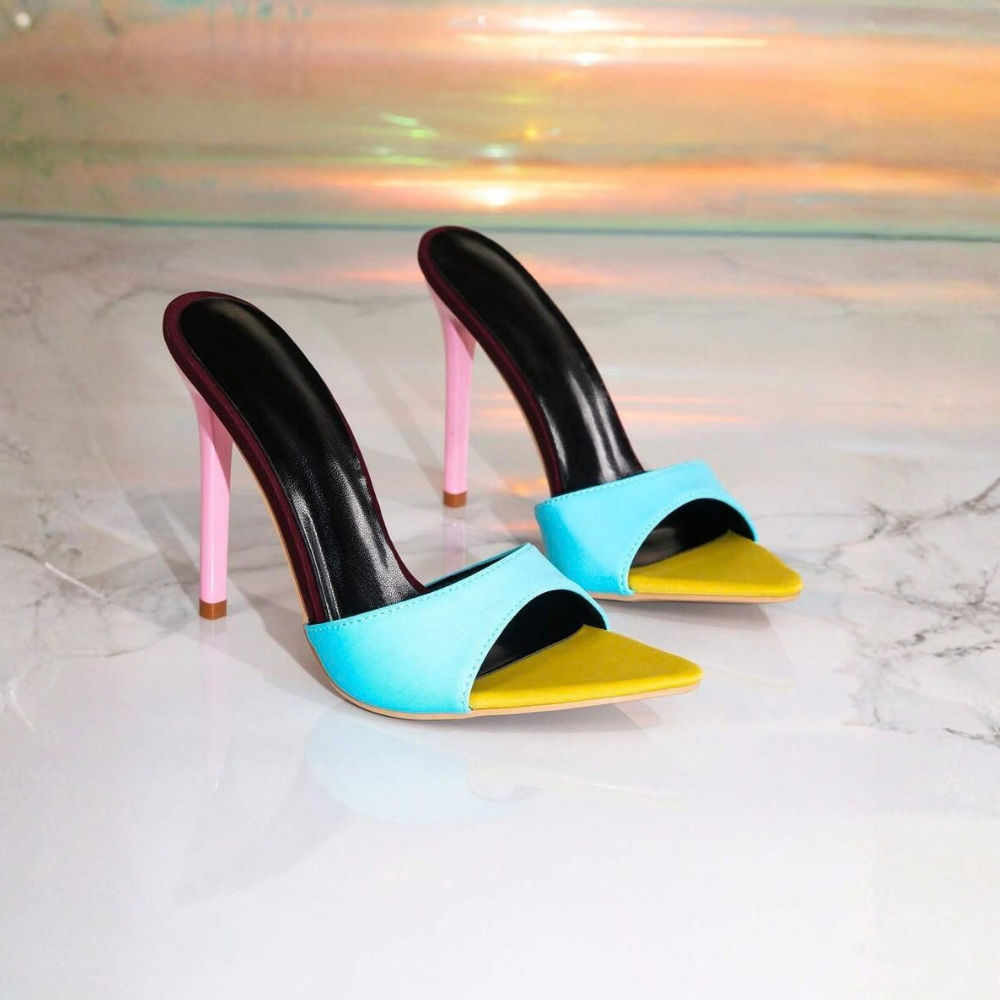 Casual Pointed Stiletto Sandals For Women