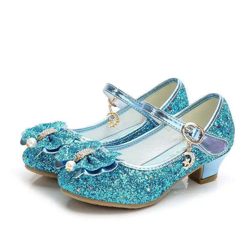Princess Butterfly Sandals With Diamond Bowknot