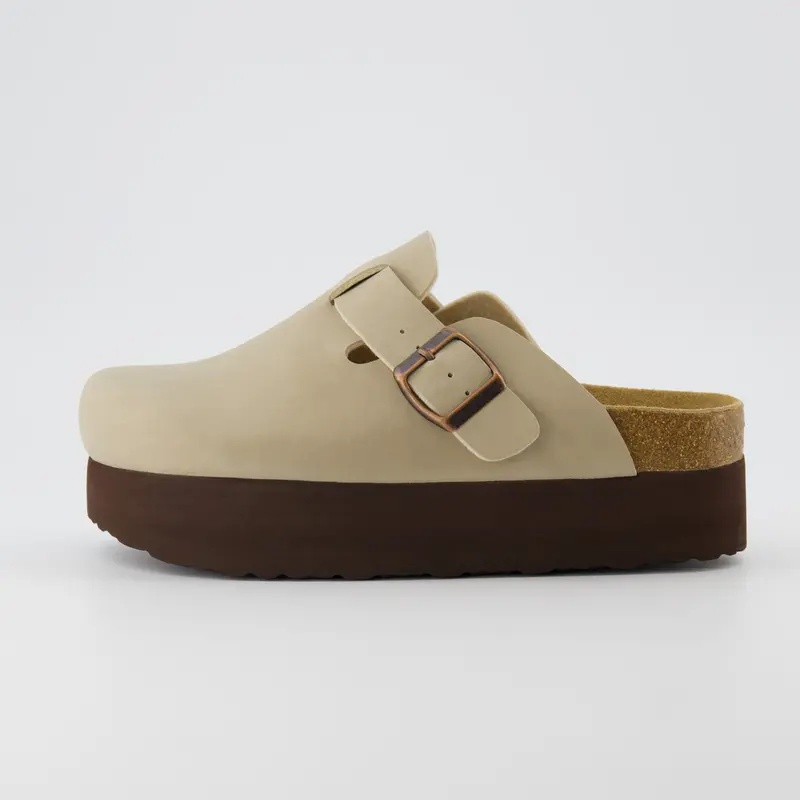 Cushionaire Women's Loom Platform Slip-On Clog