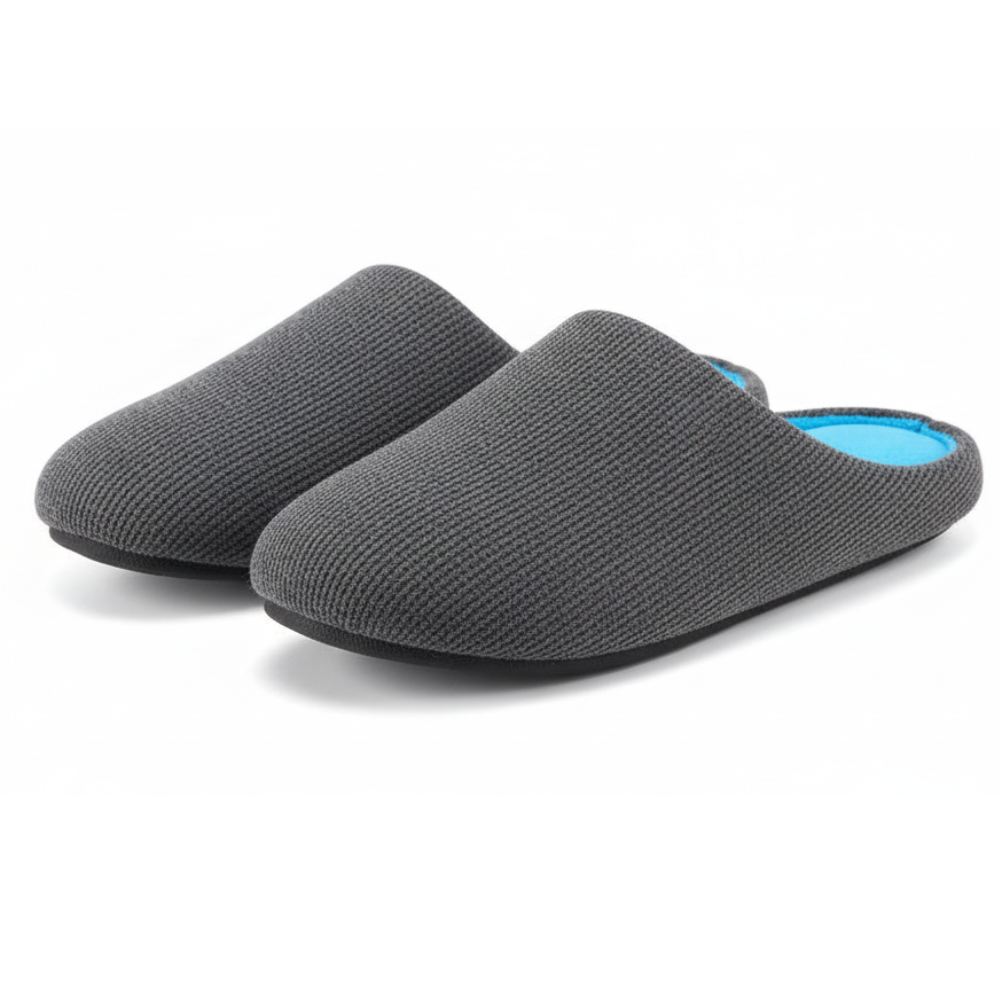 Cozy Indoor Slippers With Memory Foam Cushion