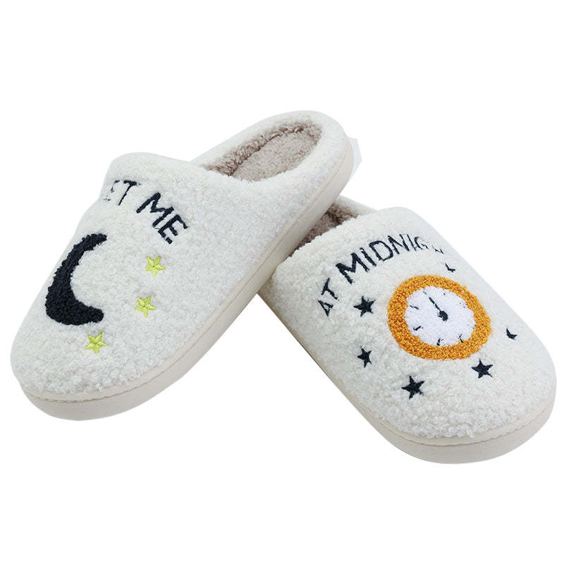 Meet Me At Midnight Slippers | Winter Slides