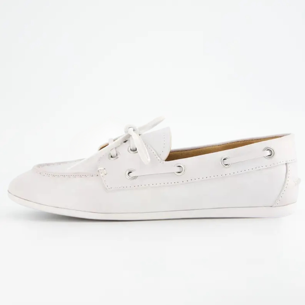 Classic Slip On Moccasin Style Loafer With Cushioned Insole For Women