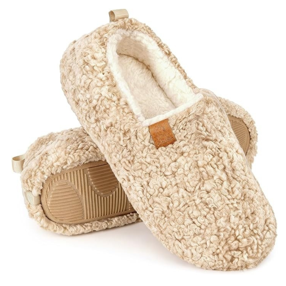 Women’s Soft Curly Full Slippers 