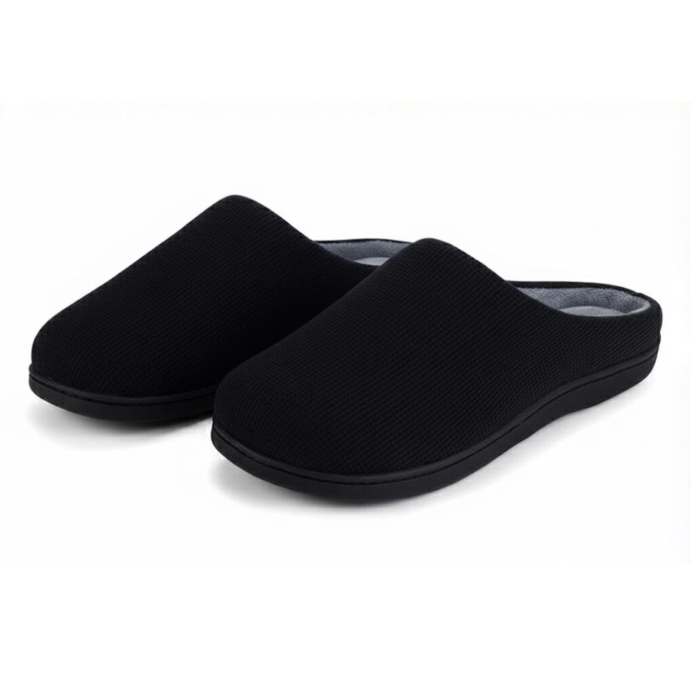 Cozy Indoor Slippers With Memory Foam Cushion