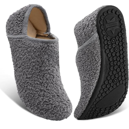 Warm House Slippers Socks With Soft Fleece Lining