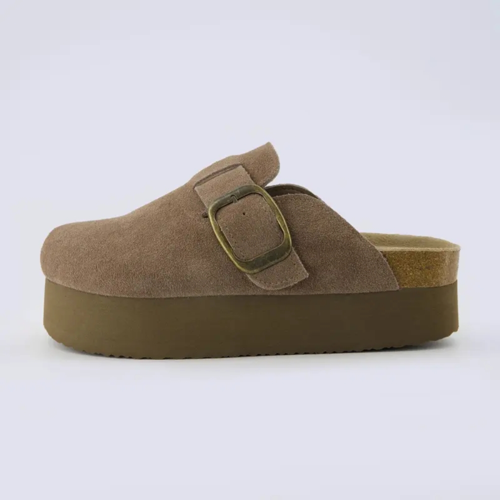 Women's Granola 2 Suede Platform Clogs