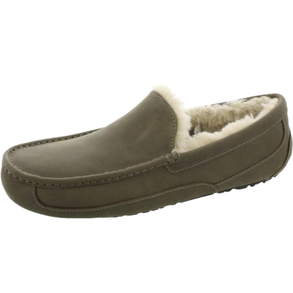 Slip On Loafers With Soft Wool Lining