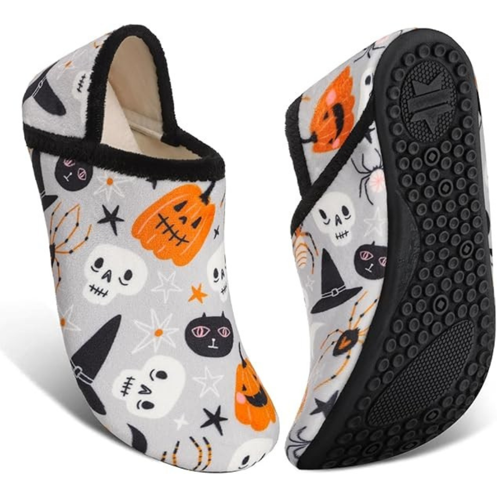 Warm House Slippers Socks With Soft Fleece Lining