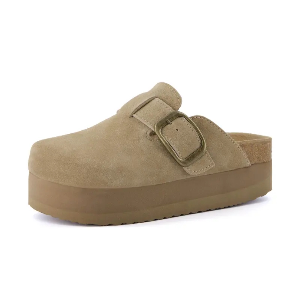 Women's Granola 2 Suede Platform Clogs