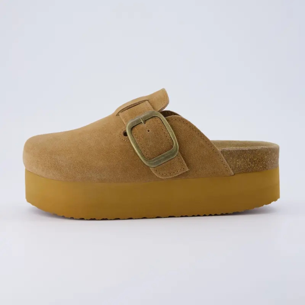 Women's Granola 2 Suede Platform Clogs