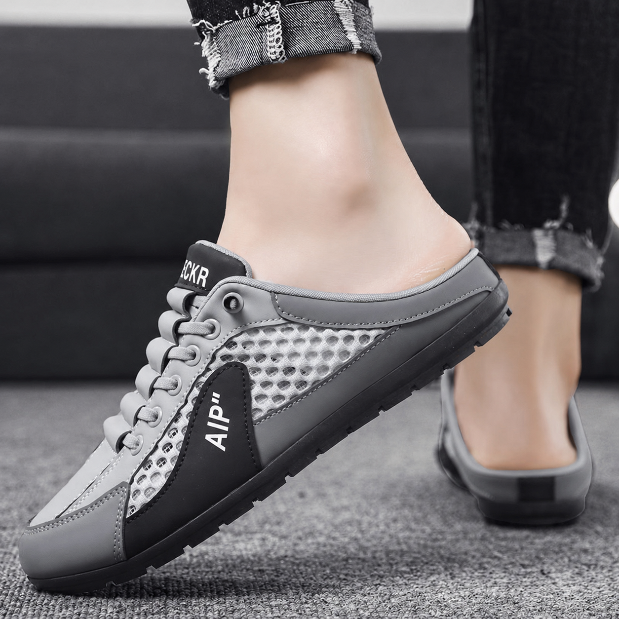Athletic Lightweight Slip On Indoor And Beach Clog Shoes For Men