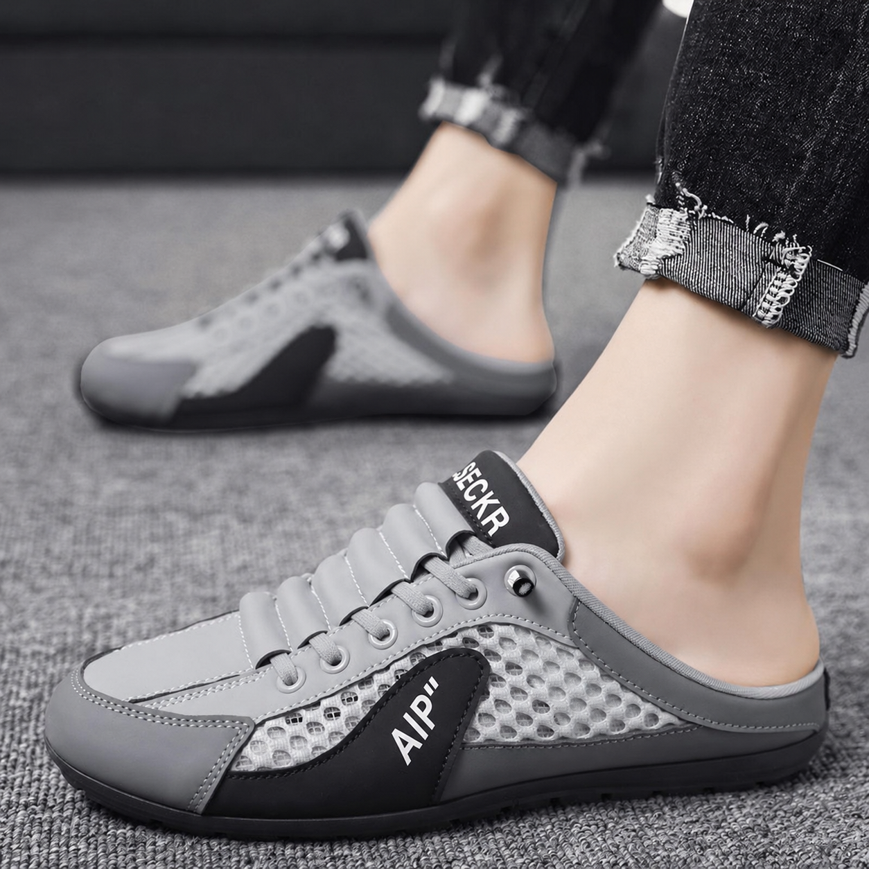 Athletic Lightweight Slip On Indoor And Beach Clog Shoes For Men