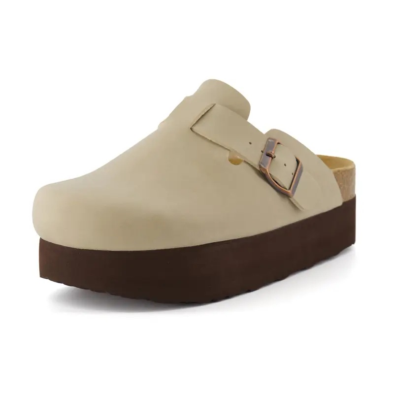 Cushionaire Women's Loom Platform Slip-On Clog