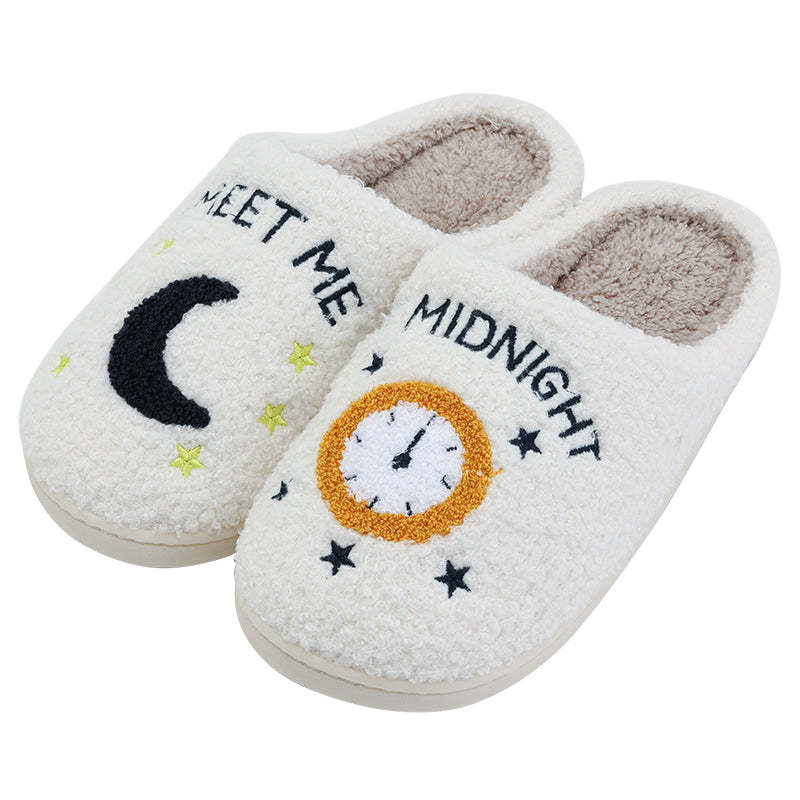 Meet Me At Midnight Slippers | Winter Slides