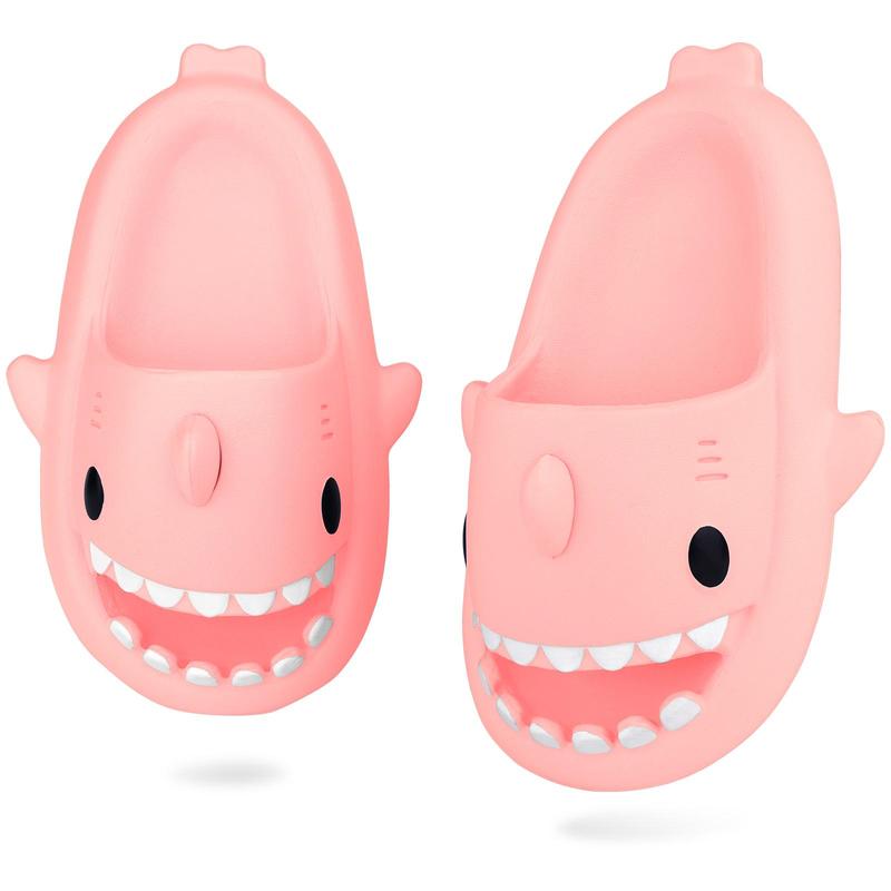 Cloud Like Cushioned Summer Shark Slide Slippers For Men And Women