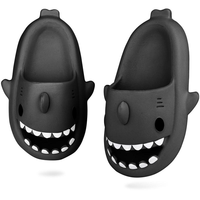 Cloud Like Cushioned Summer Shark Slide Slippers For Men And Women