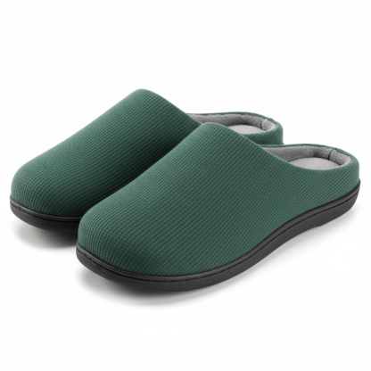 Cozy Indoor Slippers With Memory Foam Cushion