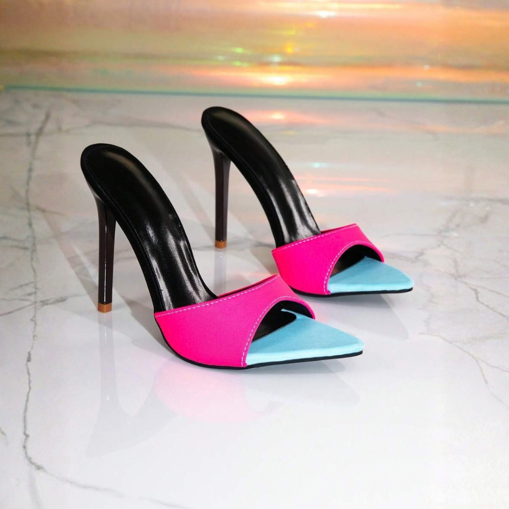 Casual Pointed Stiletto Sandals For Women