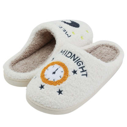 Meet Me At Midnight Slippers | Winter Slides