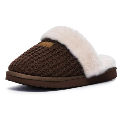 Warm Memory Foam Slippers For Women
