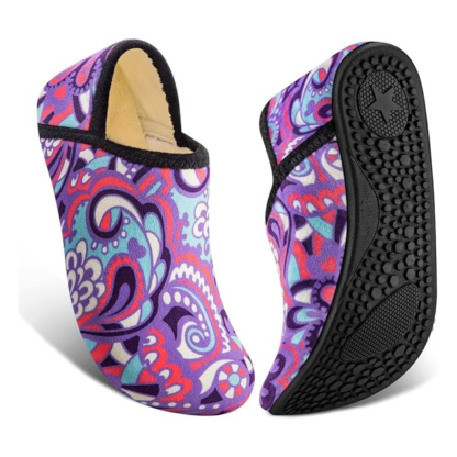 Warm House Slippers Socks With Soft Fleece Lining