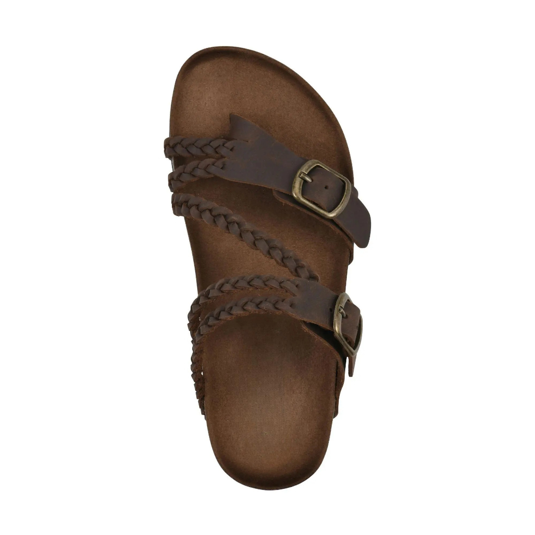Casual Braided Strap Footbed Sandals for Women