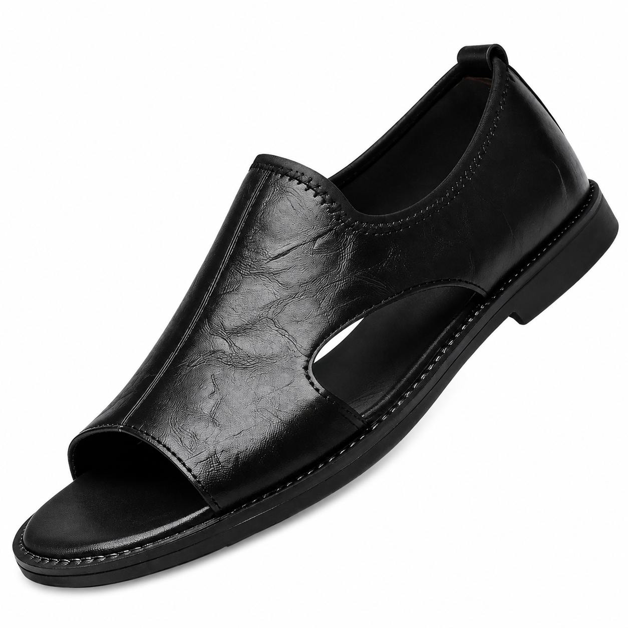 Casual Lightweight Cushioned Sole Slip On Sandals For Men