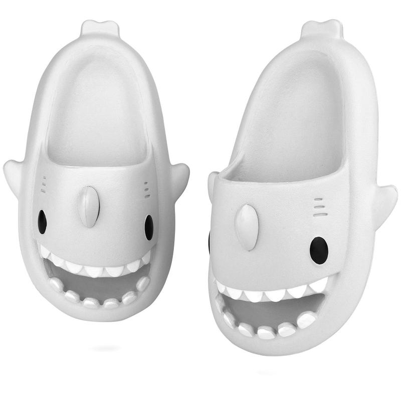 Cloud Like Cushioned Summer Shark Slide Slippers For Men And Women