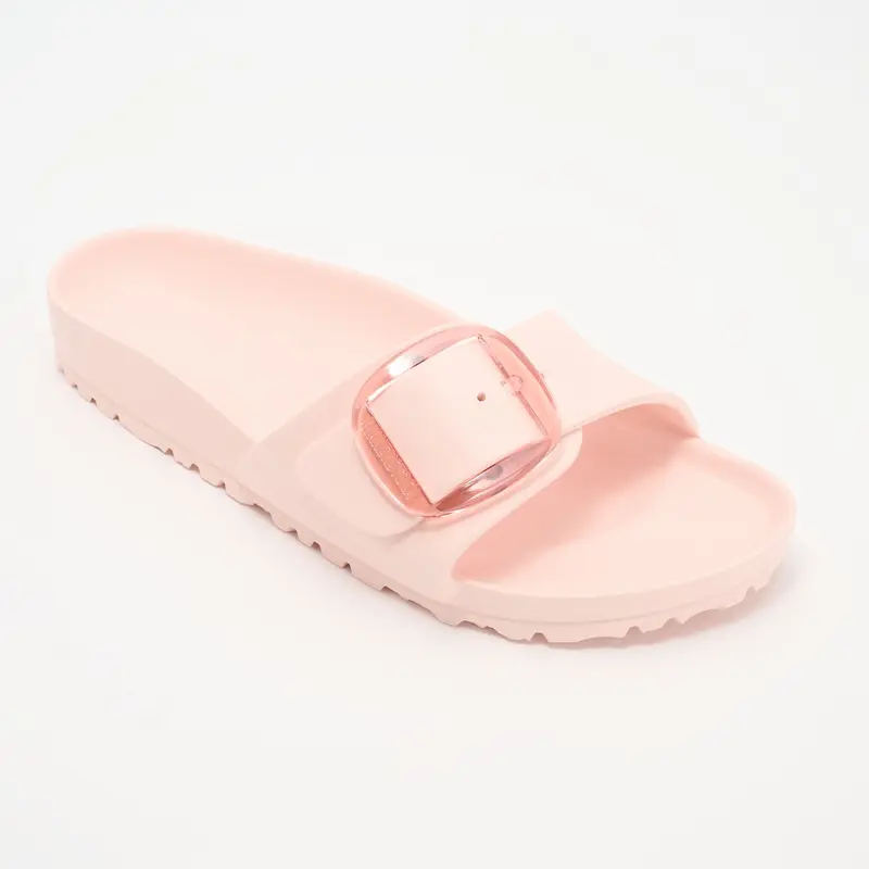 Big Buckle Slide Sandal For Women